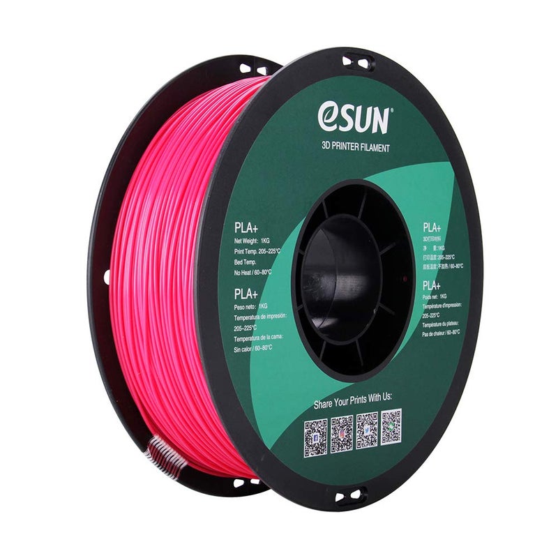 eSUN PLA PRO (PLA+) 3D Printer Filament, Dimensional Accuracy +/- 0.03 mm, 1kg Spool, 1.75mm, Magenta - Image 1